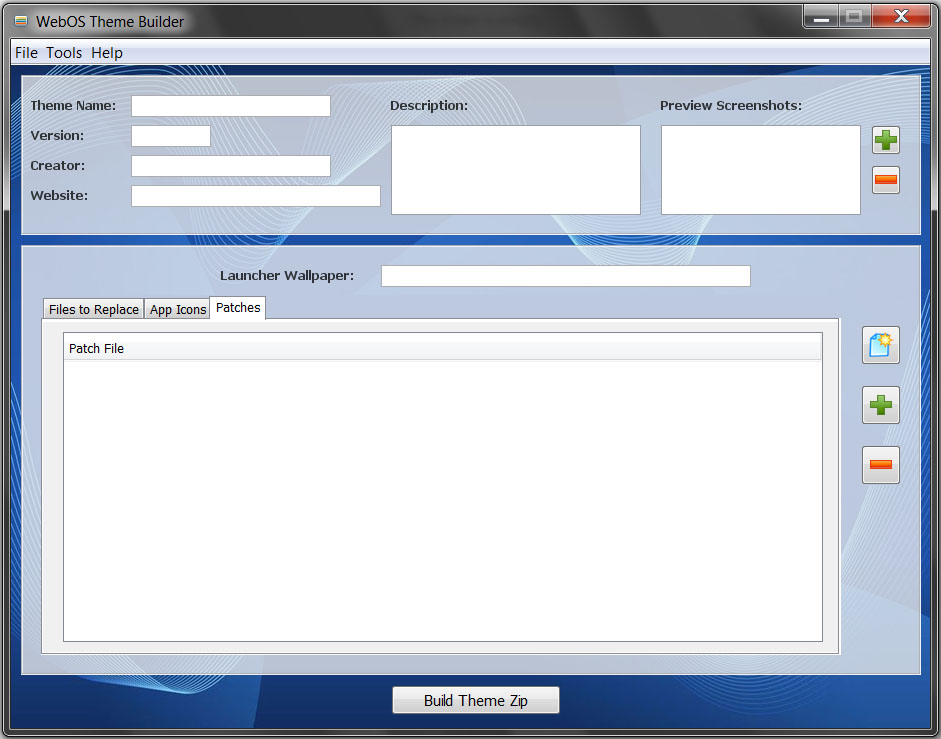 Theme Builder